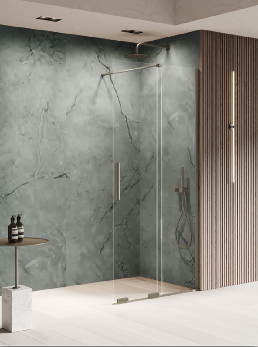 Kabina walk-in New Trendy Smart Gunmetal Brushed EXK-7945