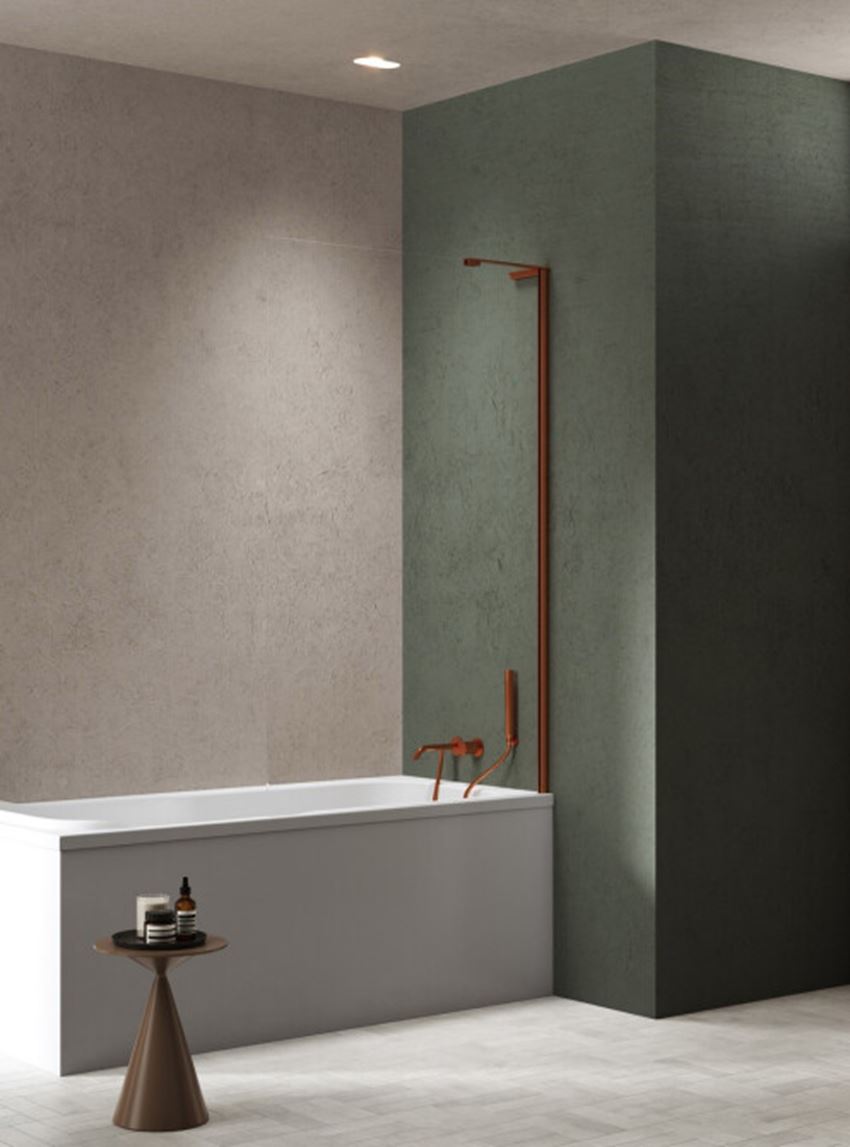 Parawan nawannowy New Trendy Nesta Copper Brushed P-0219-WL