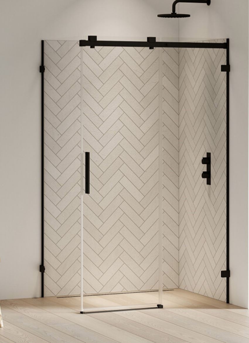 Kabina prysznicowa New Trendy Softi Black EXK-5415