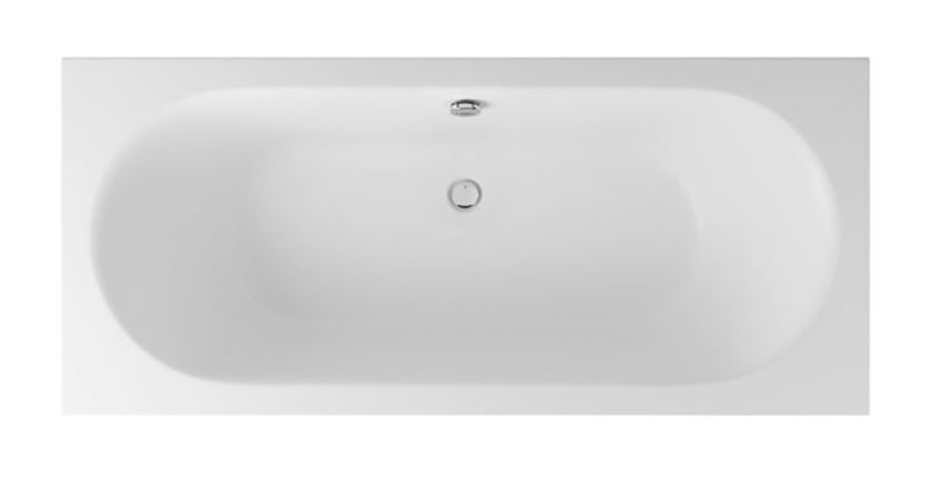 Wanna prostokątna Excellent Oceana Slim WAEX.OCE17WHMS