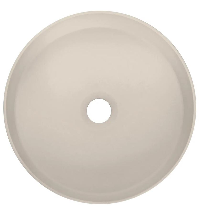 Umywalka granitowa Deante Silia CQS 5U4S rys techniczny