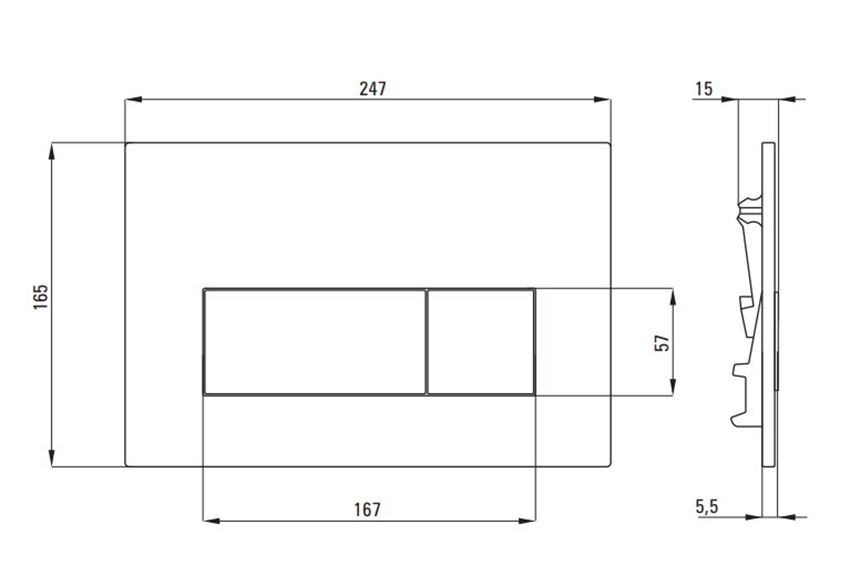 Zestaw Deante Peonia CDETDZPW