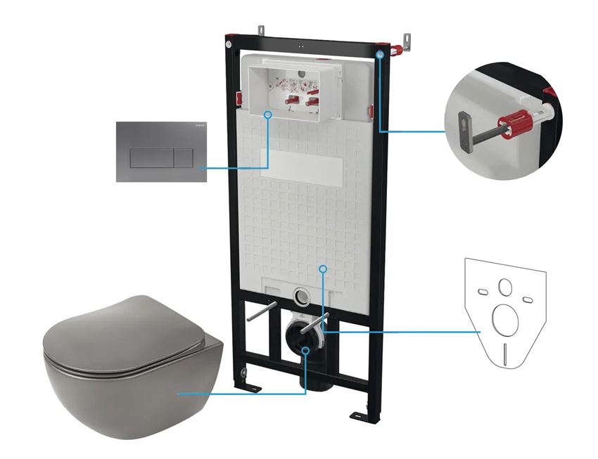 Zestaw Deante Peonia CDETDZPW