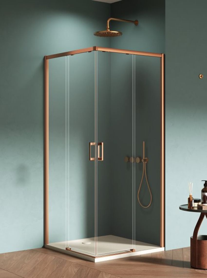 Kabina prysznicowa New Trendy Prime Copper Brushed D-0810A/D-0811A