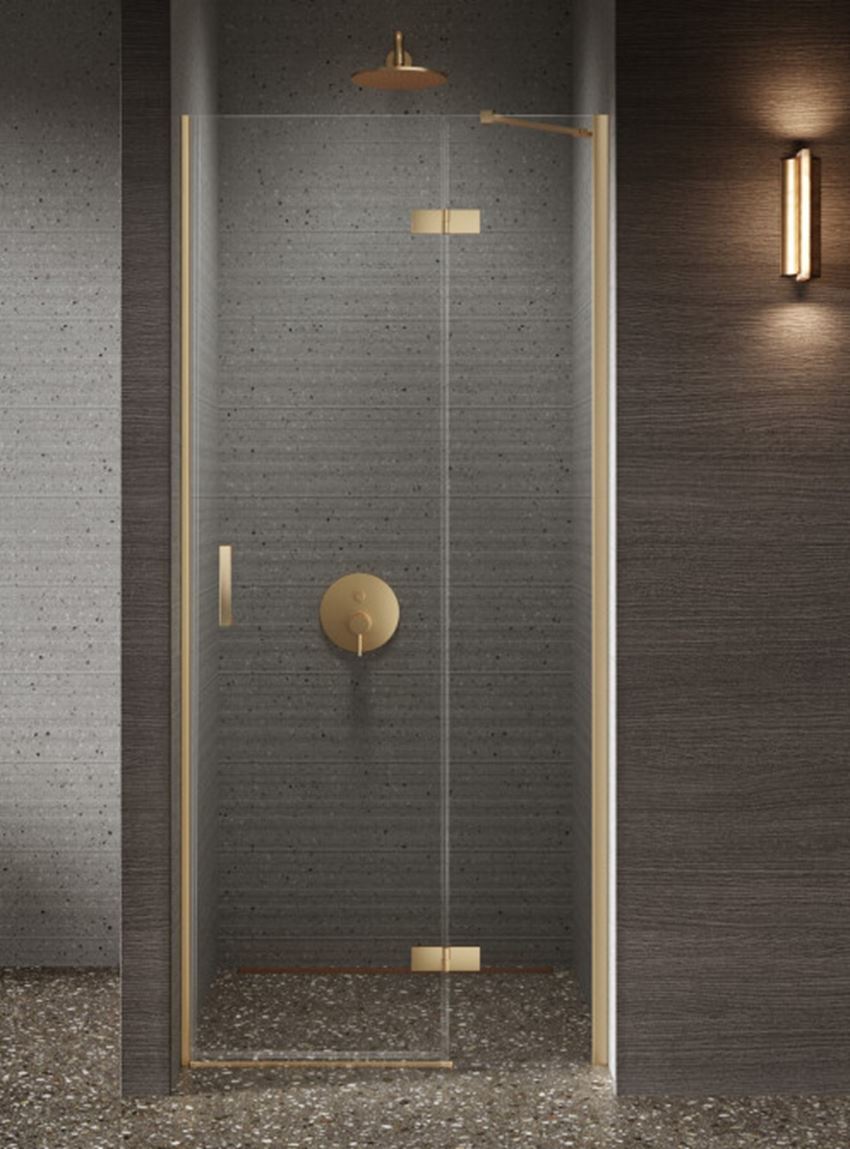 Drzwi wnękowe New Trendy Nesta Gold Brushed D-0873A