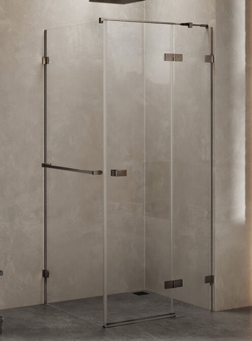 Kabina prysznicowa New Trendy Avexa Gunmetal Brushed EXK-3297