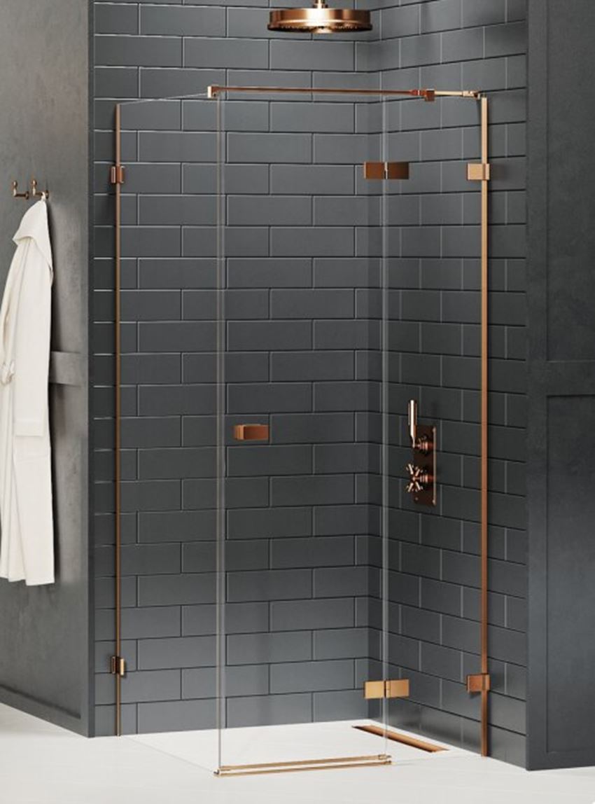 Kabina prysznicowa New Trendy Avexa Copper Brushed EXK-3589