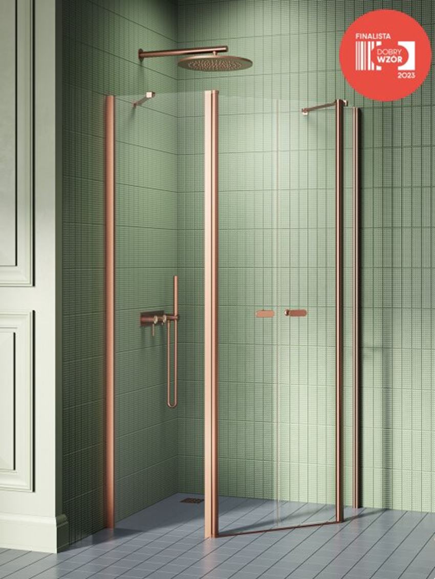 Kabina prysznicowa New Trendy New Soleo Copper Brushed K-1706