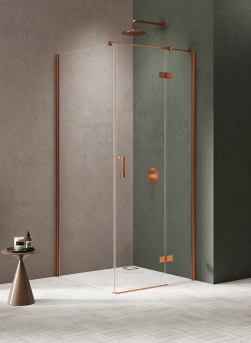 Kabina prysznicowa New Trendy Nesta Copper Brushed K-4629
