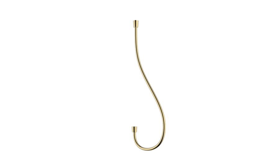 Wąż natryskowy 150 cm złoto szczotkowane FDesign Inula