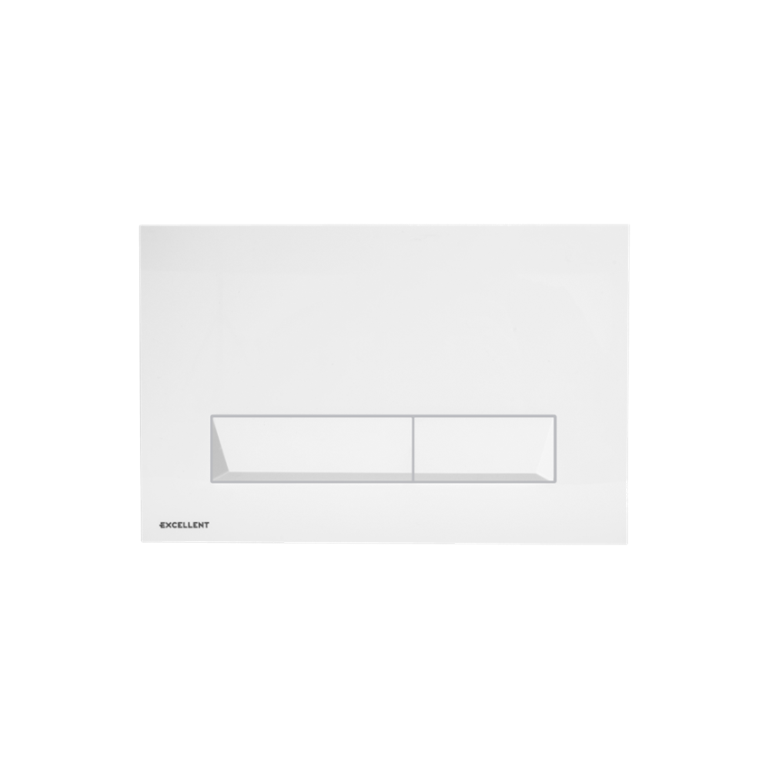 Przycisk do stelaża podtynkowego biały Excellent Platto