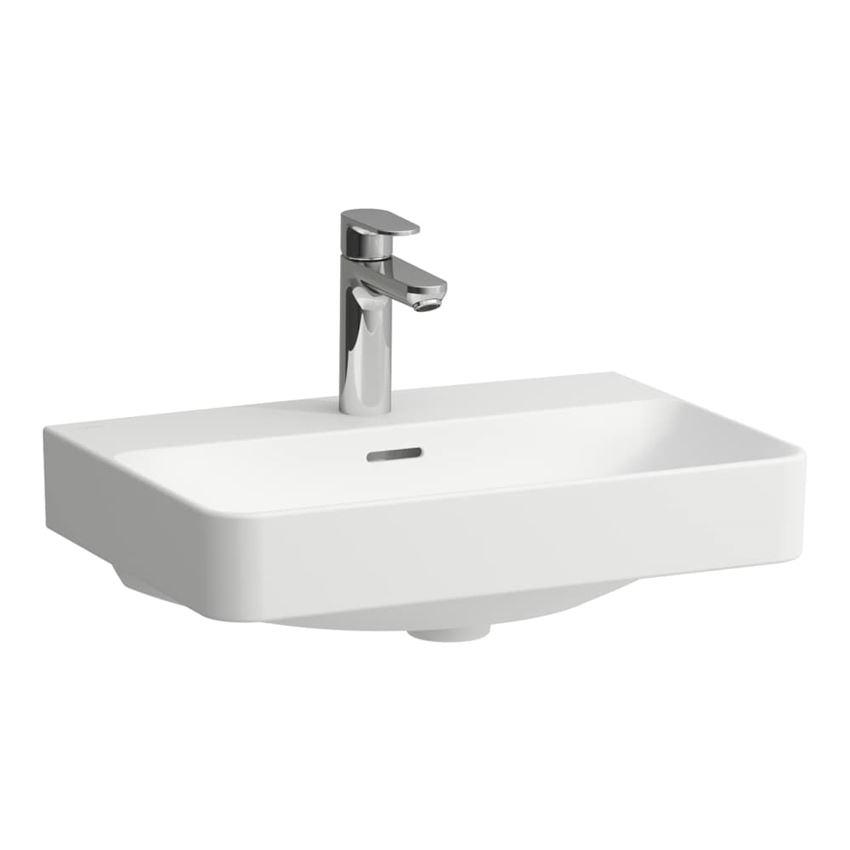 Umywalka ścienna wersja compacto szlifowany spód 55x38 cm biała Laufen Pro X