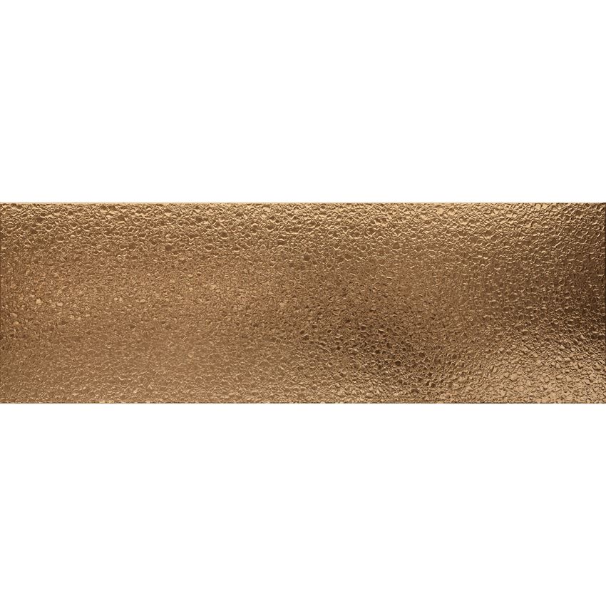 Płytka dekoracyjna 39,8x119,8 cm Paradyż Pure Cathedral Copper Struktura Rekt. Połysk