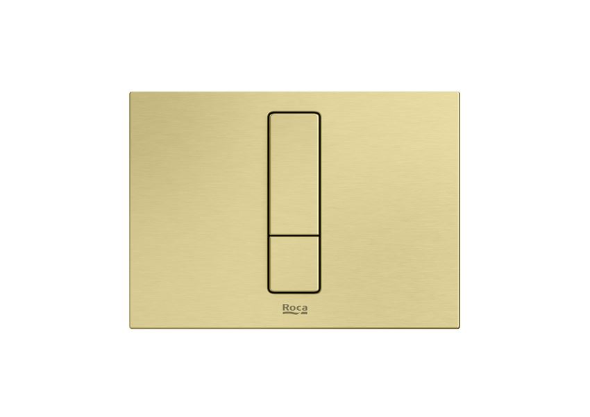PS4 - Przycisk podwójny brushed bold Roca Duplo S