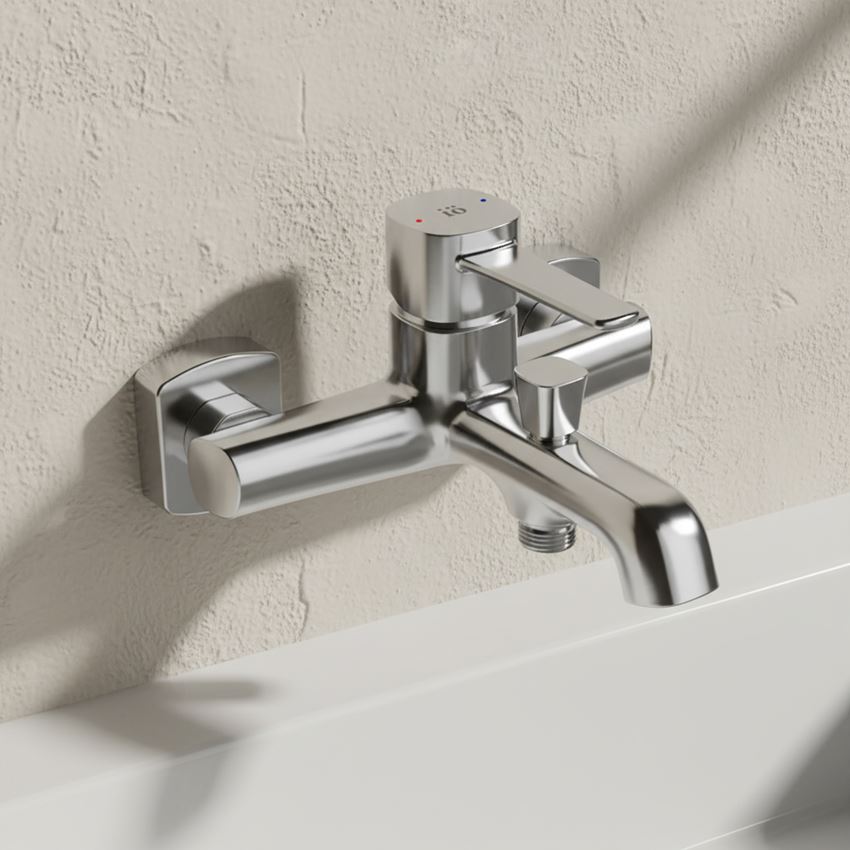 Bateria wannowo-natryskowa chrom IÖ Ronne