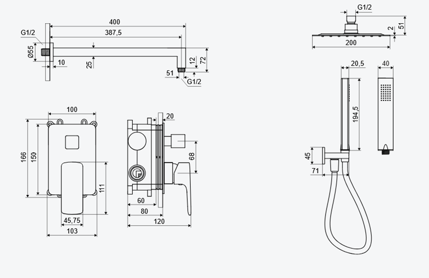 Excellent Keria AREX.SET.2045CR