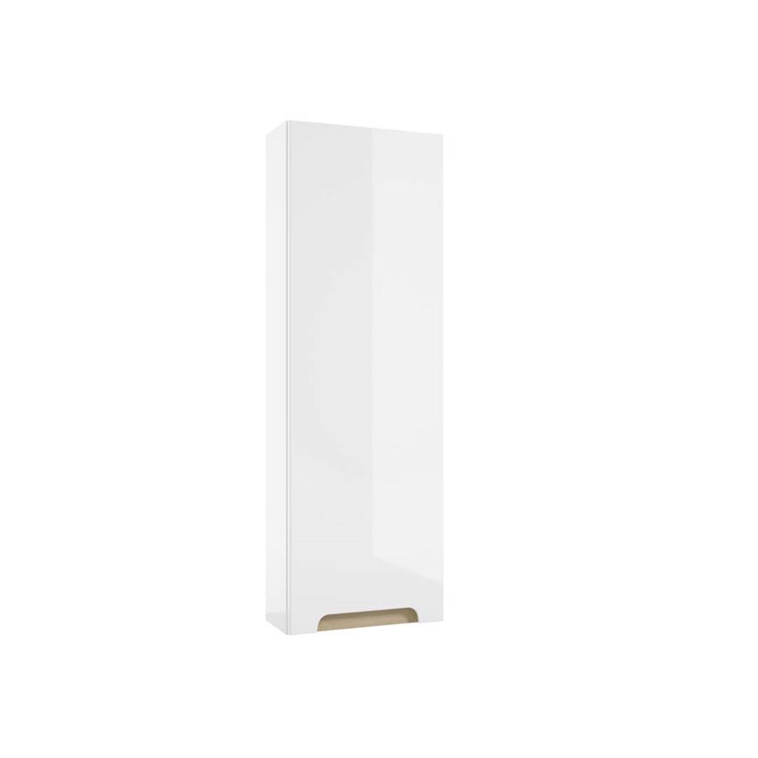 Szafka wisząca 30x15x90 cm lakier biały połysk Defra Stilla C30