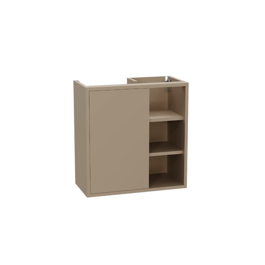 Szafka pod umywalkę 57 cm cappucino mat Excellent Ness