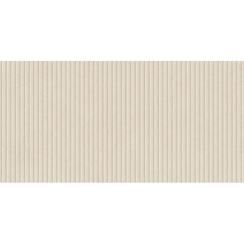Płytka dekoracyjna 59,8x119,8 cm Paradyż Convero Light Beige Decor Gres Szkl. Rekt. Struktura Mat