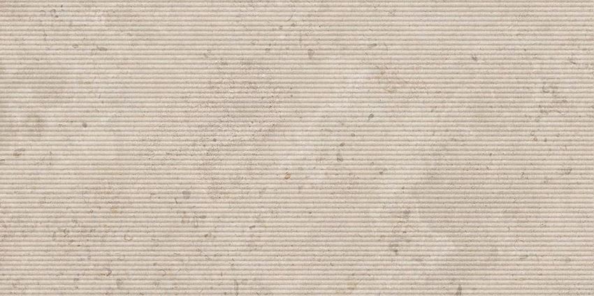 Płytka dekoracyjna 59,8x119,8 cm Paradyż Relis Beige Decor Gres Szkl. Rekt. Struktura Mat