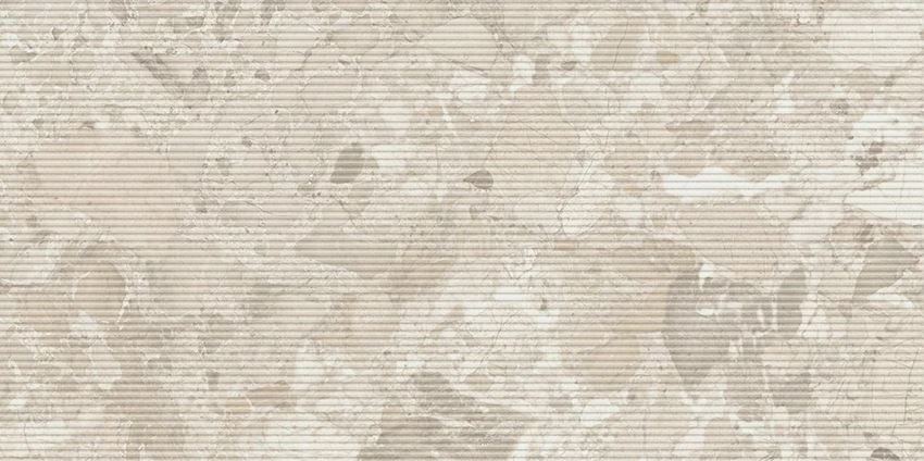 Płytka dekoracyjna 59,8x119,8 cm Paradyż Gradia Greige Decor Gres Szkl. Rekt. Struktura Mat