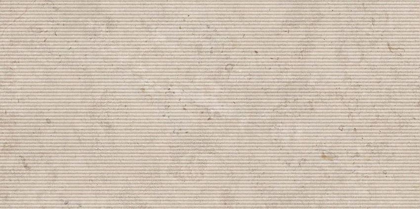 Płytka dekoracyjna 59,8x119,8 cm Paradyż Relis Beige Decor Gres Szkl. Rekt. Struktura Mat