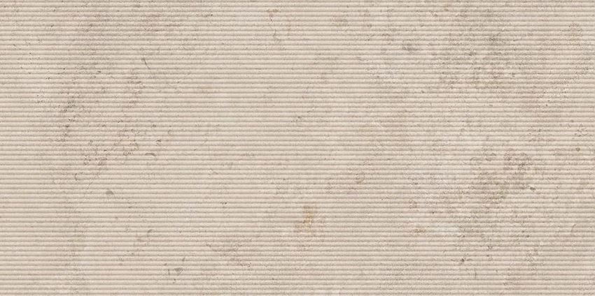 Płytka dekoracyjna 59,8x119,8 cm Paradyż Relis Beige Decor Gres Szkl. Rekt. Struktura Mat