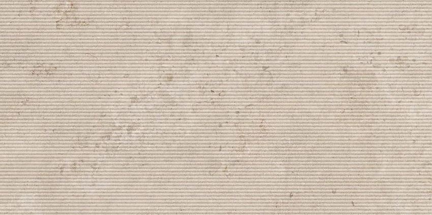Płytka dekoracyjna 59,8x119,8 cm Paradyż Relis Beige Decor Gres Szkl. Rekt. Struktura Mat
