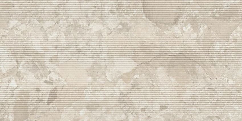 Płytka dekoracyjna 59,8x119,8 cm Paradyż Gradia Greige Decor Gres Szkl. Rekt. Struktura Mat