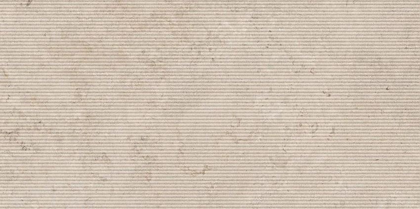 Płytka dekoracyjna 59,8x119,8 cm Paradyż Relis Beige Decor Gres Szkl. Rekt. Struktura Mat