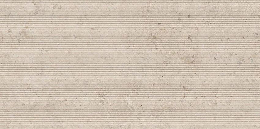 Płytka dekoracyjna 59,8x119,8 cm Paradyż Relis Beige Decor Gres Szkl. Rekt. Struktura Mat