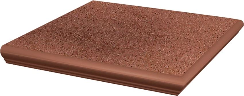 Paradyż Taurus Brown Kapinos Stopnica Narożna 33x33 cm