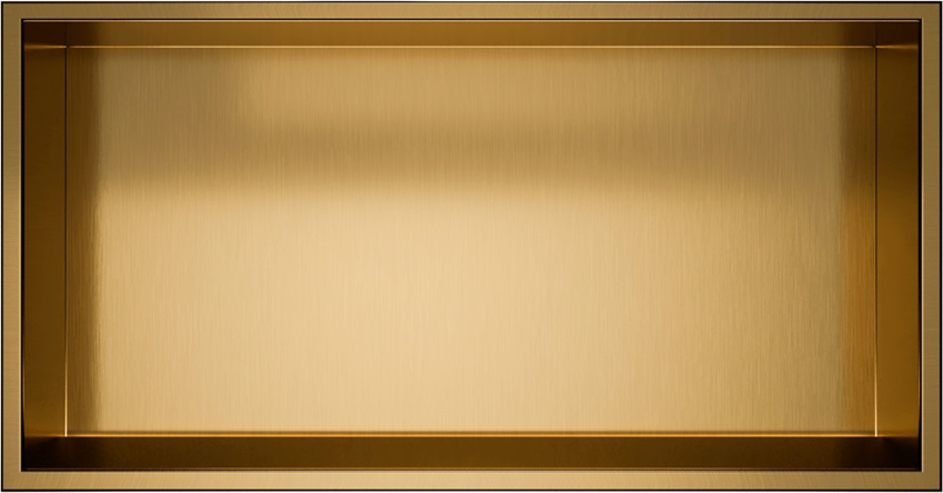 Wnęka LED 34x94 cm brushed gold IÖ Luvia.png.png