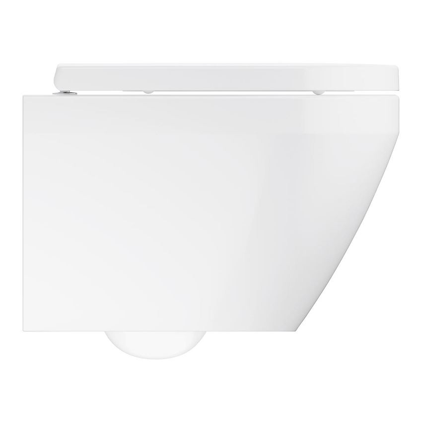 Miska WC wisząca bez kołnierza z deską kompaktowa 36,5x49,3 cm biel alpejska Grohe Euro Ceramika