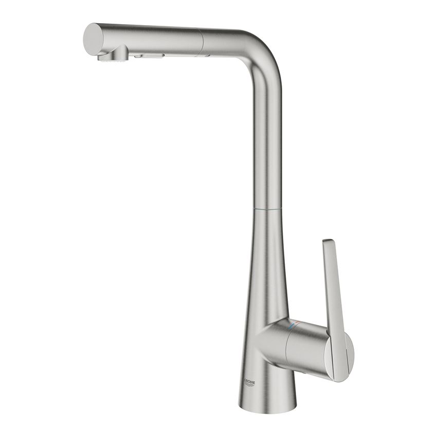 Bateria kuchenna Grohe Zedra 32553DC2 rys techniczny