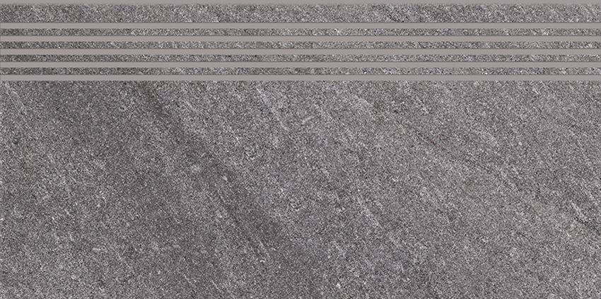 Płytka stopnicowa 29,8x59,8 cm Cersanit Bolt grey