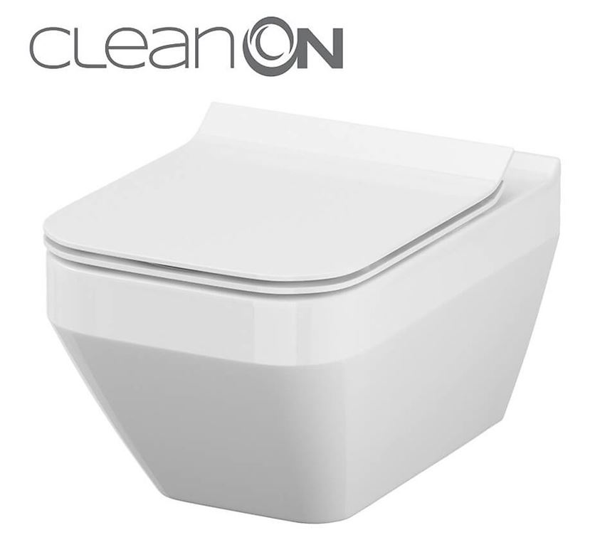 Miska WC CleanOn bez deski 52x35x37,5 cm Cersanit Crea