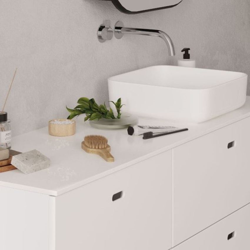 Blat, konglomerat 120 cm chiara blanco Defra