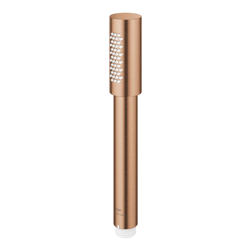 Jednostrumieniowy prysznic ręczny brushed warm sunset Grohe Rainshower Aqua Stick