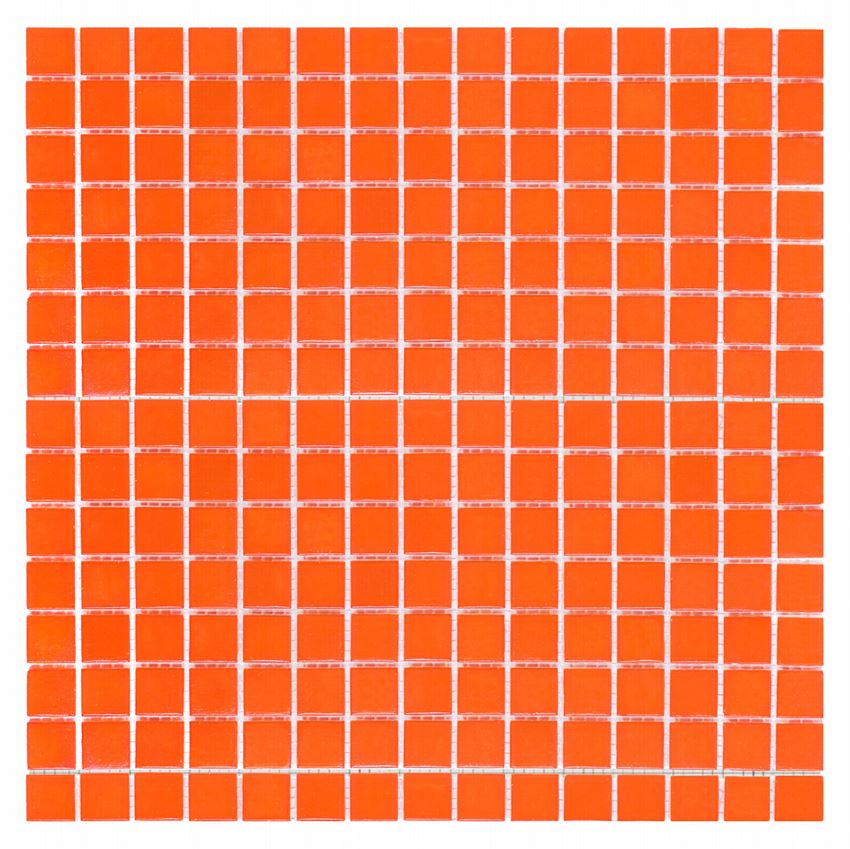 Mozaika szklana 32,7x32,7 cm Dunin Q Series Orange