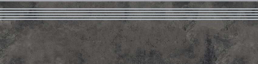 Płytka stopnicowa 29,8x119,8 cm Opoczno Quenos Graphite Steptread