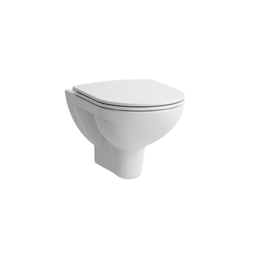 Zestaw miska WC podwieszana rimless z deską wolnoopadającą Laufen Pro