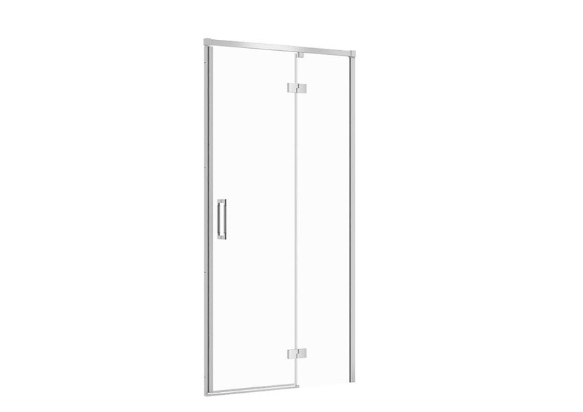 Drzwi prysznicowe prawe profile chrom 100x195 cm Cersanit Larga