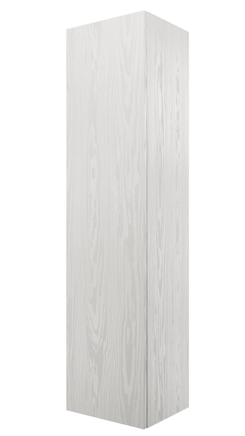 Słupek łazienkowy wiszący 40x160 cm white IÖ Wood Milenium
