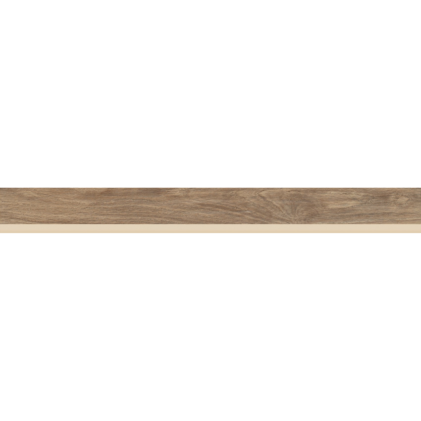 Dekoracja podłogowa 6,5x60 cm Paradyż Wood Basic Brown