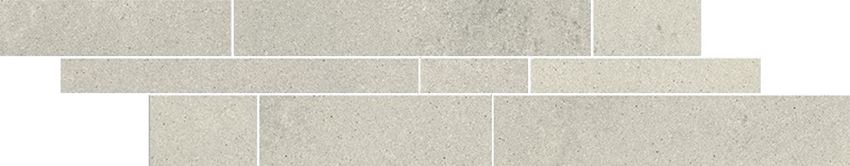 Dekoracja podłogowa 14,3x71 cm Paradyż Naturstone Grys Listwa Mix Paski