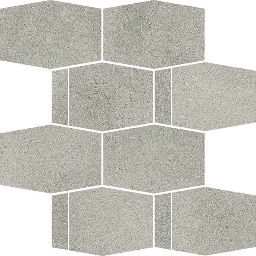 Paradyż Naturstone Antracite Mozaika Cięta Hexagon Mix 23,3x28,6 cm