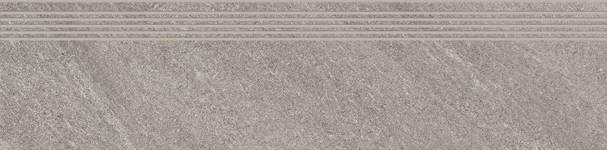 Płytka stopnicowa 29,8x119,8 cm Cersanit Bolt light grey