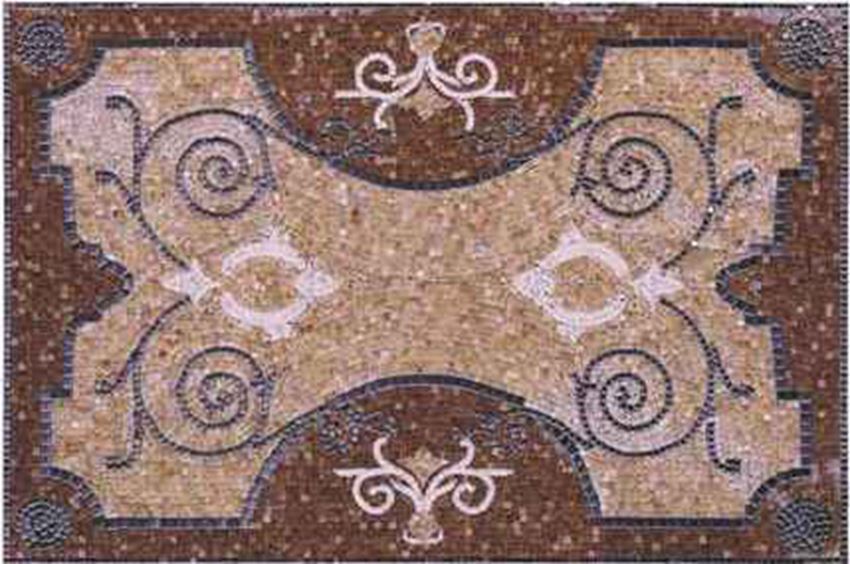 Mozaika kamienna 90x120 cm Dunin Medallion MM-016