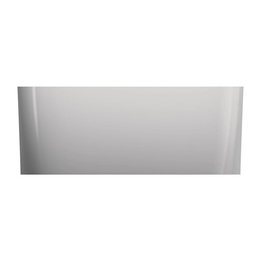 Wanna przyścienna 148x77 cm biały połysk Omnires Valencia M+